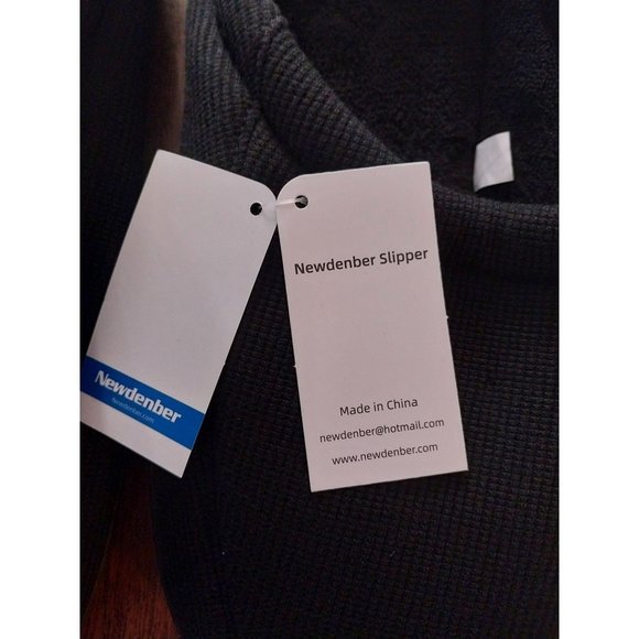 Nwt Men's Cozy Memory Foam Slippers Soft Slip On House Shoes Sz 45/46 or 11/12 - Picture 11 of 11